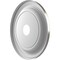 Ekena Millwork Traditional Thermoformed PVC Ceiling Medallion Fits Canopies up to 11 1/2-in., Aged Dark Steel CMP19TRCST - alternate 5